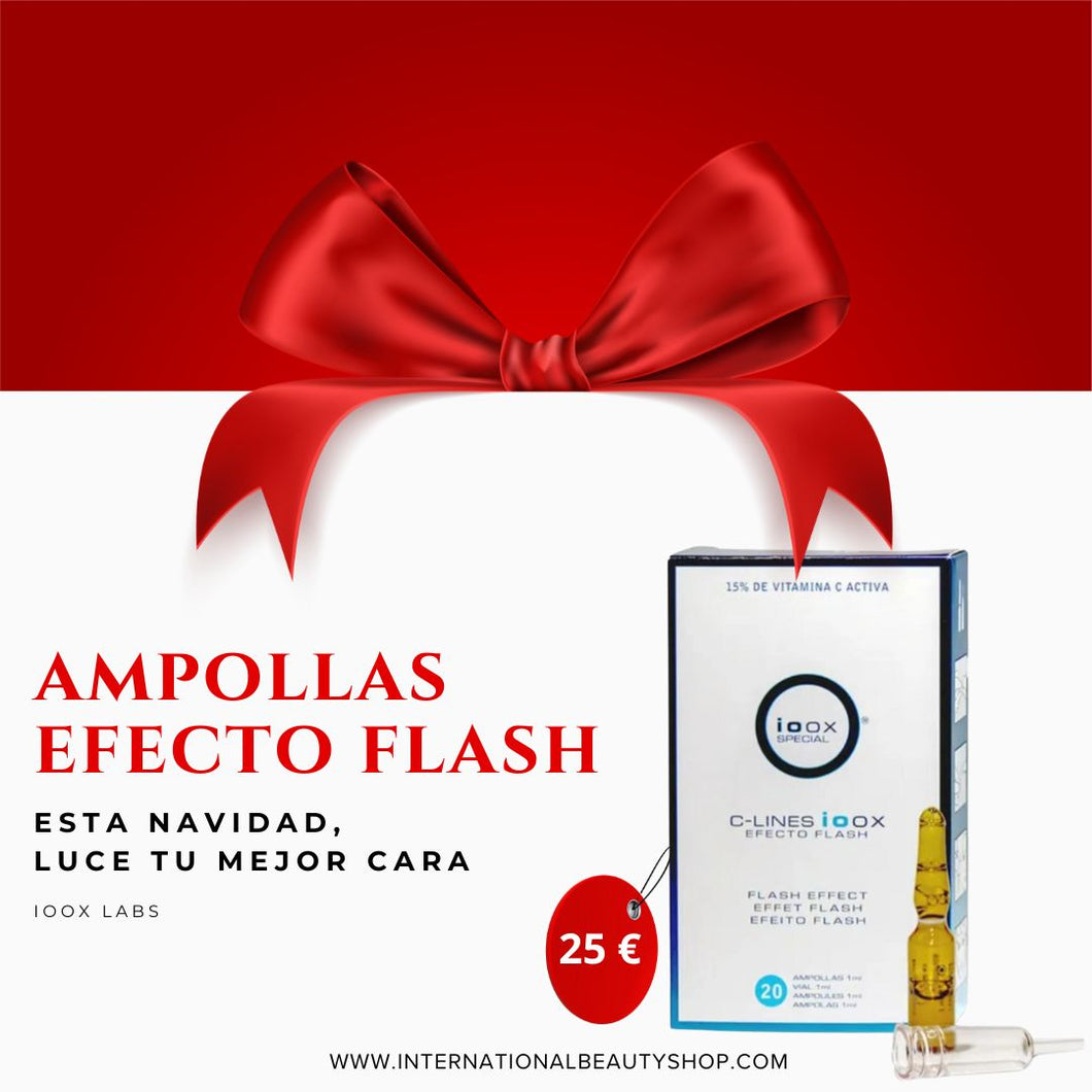 Ampollas C-Lines Efecto Flash. IOOX Labs