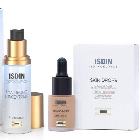 Pack Serum Hyaluronic Concentrate+ Maquillaje Fluido Skin Drops ISDIN. –  INTERNATIONAL BEAUTY SHOP